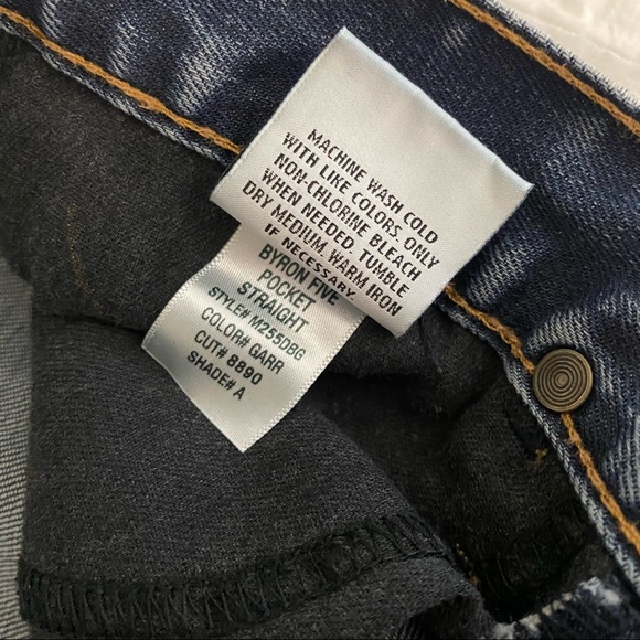 Hudson Bryon Five Pocket Straight Leg Denim Jeans Size 30 - Picture 10 of 13